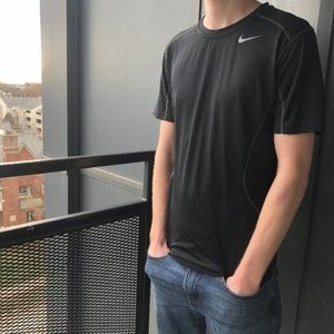 Nike Dri-Fit Pro Combat Fitted Athletic Shirt Sz S